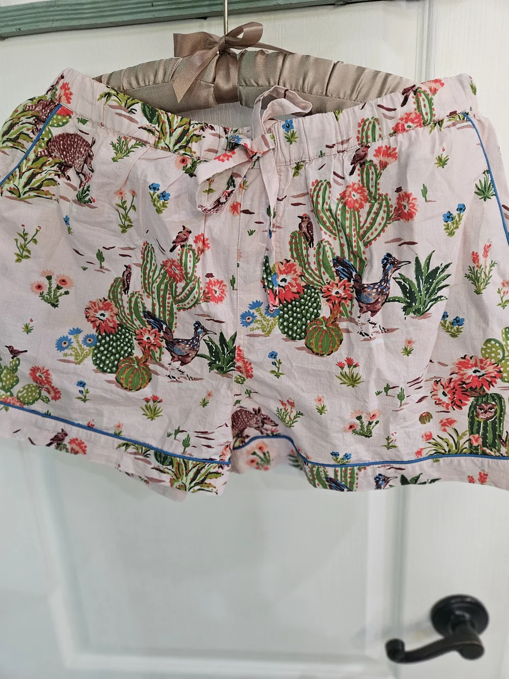 Printfresh Pink Cactus & Floral desert dreamer pajama set size medium - Picture 3 of 5